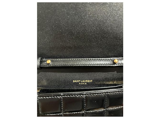 SAINT LAURENT Borse T. Pelle Nero - vista 6