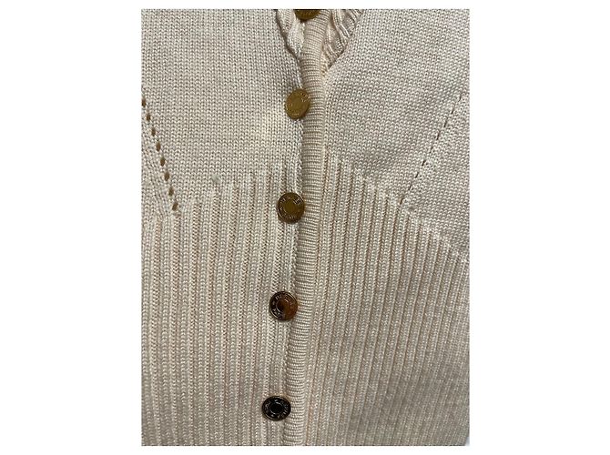 Hermès HERMES Strickwaren T.International M Wolle Beige - Ansicht 3