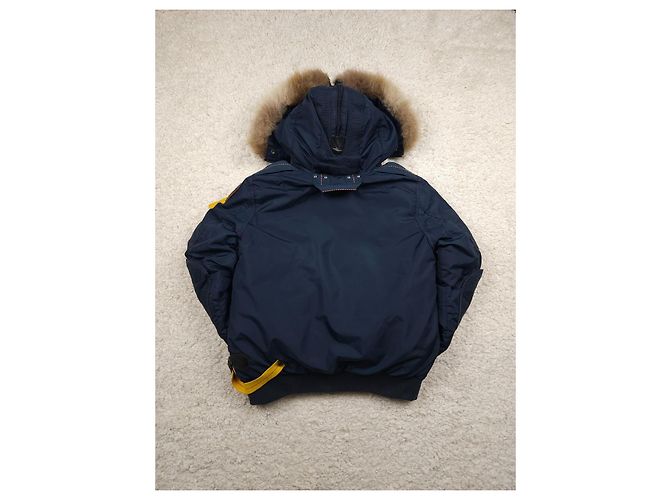 Giacca Parajumpers Blu Navy con Pelliccia - vista 15