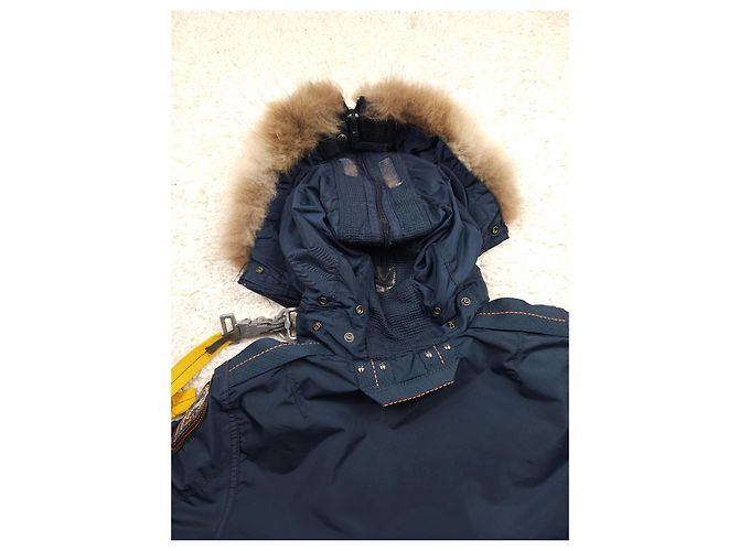 Giacca Parajumpers Blu Navy con Pelliccia - vista 16