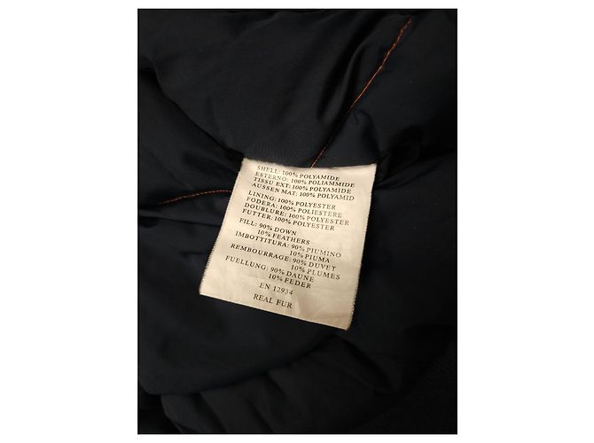 Giacca Parajumpers Blu Navy con Pelliccia - vista 8
