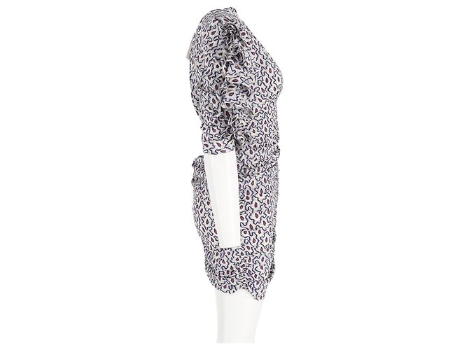 Abito mini stampato paisley di Isabel Marant in seta multicolore - vista 6