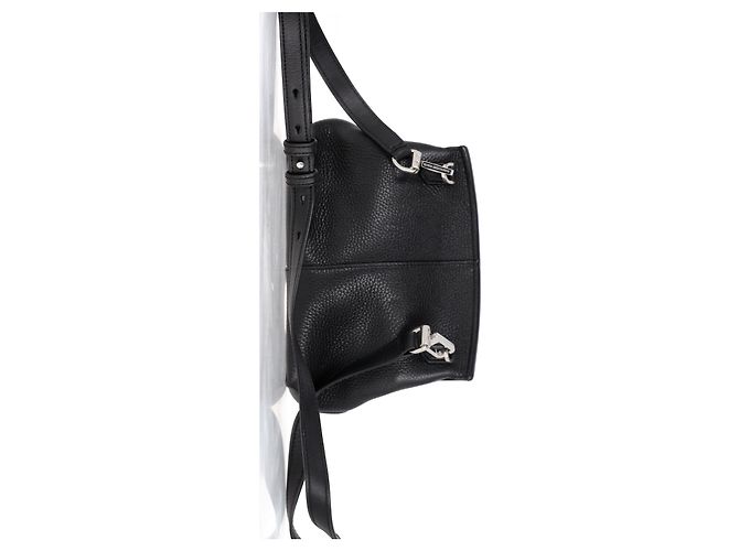 Bolsa transversal Marion Prisma com studs em couro preto de Alexander Wang - vista 11