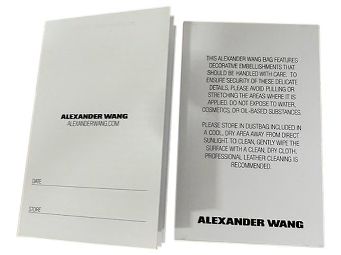 Bolsa transversal Marion Prisma com studs em couro preto de Alexander Wang - vista 8