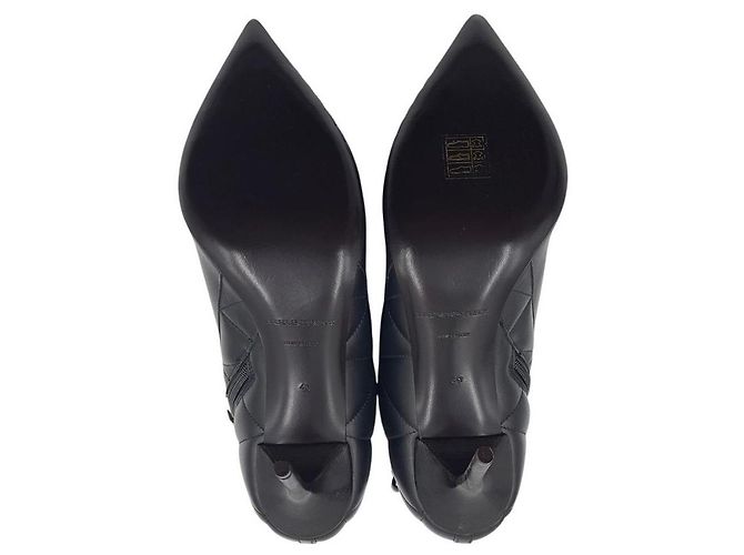 Stivaletti Burberry in pelle nera Nero - vista 11