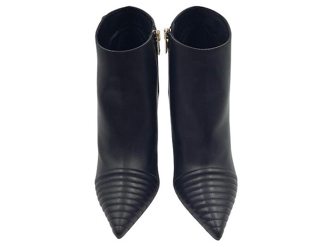 Stivaletti Burberry in pelle nera Nero - vista 6
