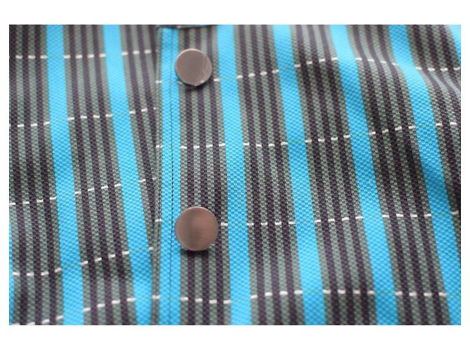 Autre Marque Blazer Carlisle in cotone a quadri blu verde e nero Multicolore - vista 5