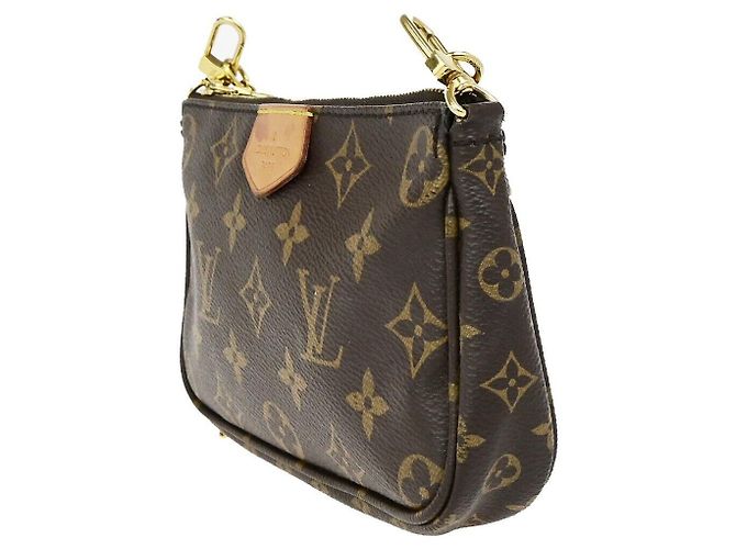 Louis Vuitton Multi Pochette Accessori Marrone - vista 3
