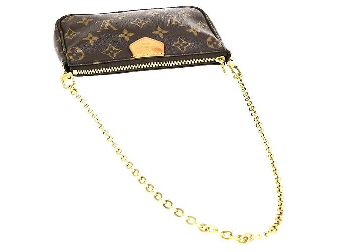 Louis Vuitton Multi Pochette Accessori Marrone - vista 5