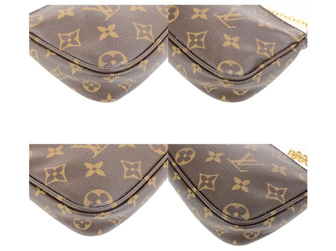 Louis Vuitton Multi Pochette Accessori Marrone - vista 6