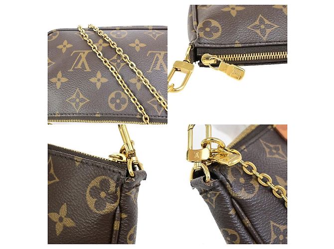 Louis Vuitton Multi Pochette Accessori Marrone - vista 7