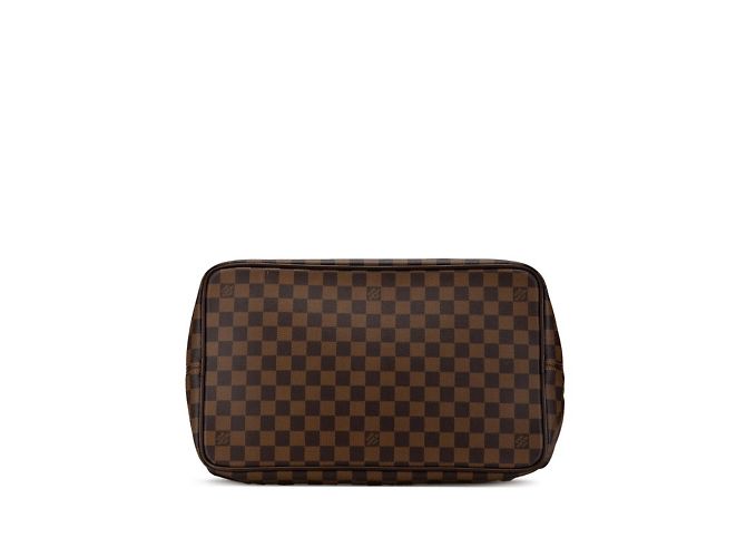 Borsa Boston Damier Greenwich PM Louis Vuitton Marrone - vista 3