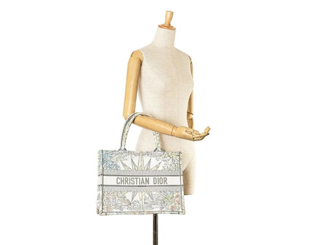 Christian Dior Dior Réve d'Anfini Tasche Weiß Mehrfarben - Ansicht 9