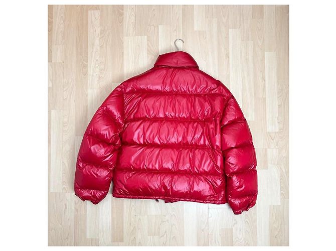 Rote Prada Pufferjacke - Ansicht 4