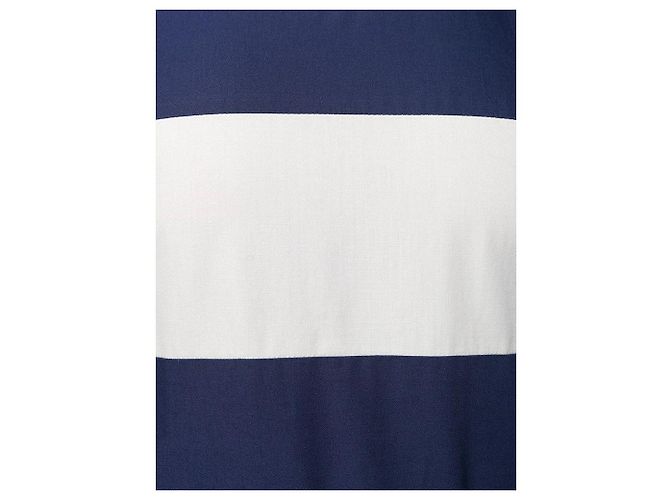 Top de algodón azul y blanco de Chanel Arena - vista 5