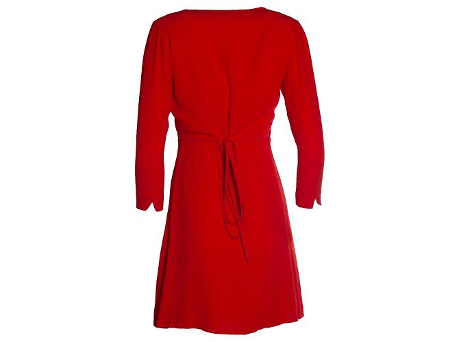 SéZane Sezane x LA dance project, Rotes Wickelkleid - Ansicht 3