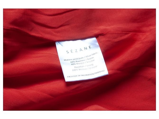 SéZane Sezane x LA dance project, Rotes Wickelkleid - Ansicht 6