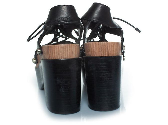 Chanel, Medium Gabrielle Tweed Umhängetasche Schwarz Blau - Ansicht 6