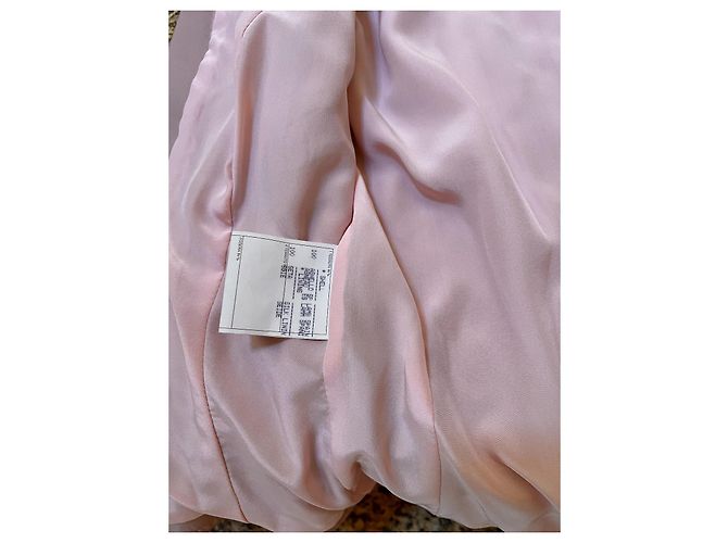 Chanel Leder Bikerjacke Größe 40IT Mehrfarben - Ansicht 7