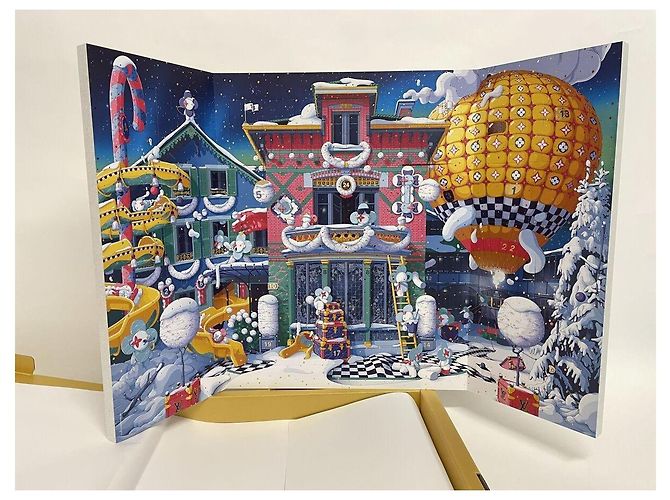LOUIS VUITTON Calendrier de l’Avent Vivienne 2022 NEUF Blanc - vue 3