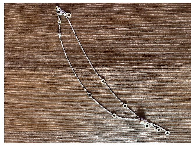 Bulgari BVLGARI B zero 1 collana oro bianco 18 carati - vista 4