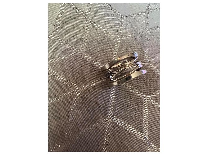 Autre Marque BVLGARI B zero 1 Ring aus 18 Karat Weißgold - Ansicht 4