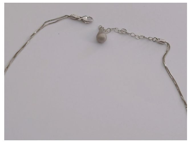 Autre Marque Collar de oro blanco 18 quilates 750 - vista 10
