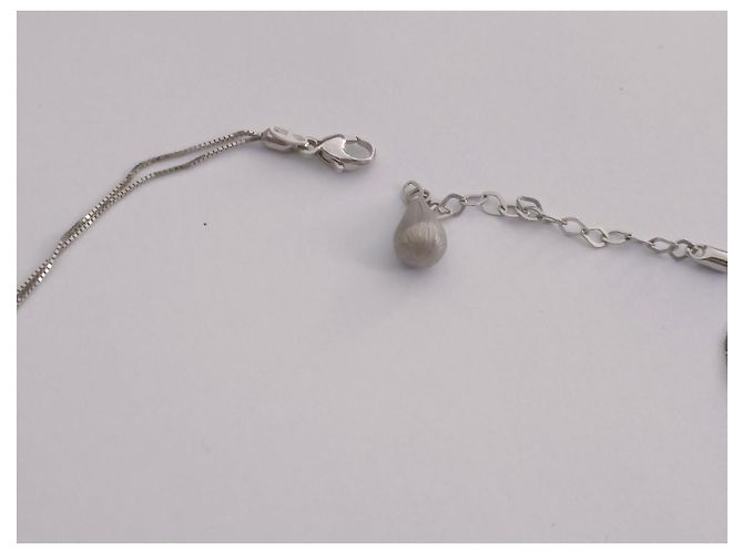 Autre Marque Collar de oro blanco 18 quilates 750 - vista 8