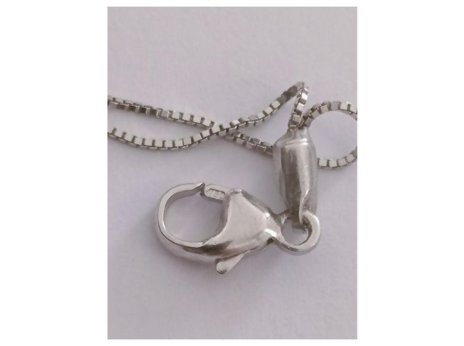 Autre Marque Collar de oro blanco 18 quilates 750 - vista 9