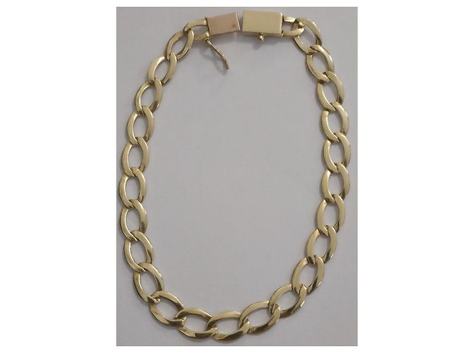 Autre Marque Bracciale a maglia in oro giallo 18 carati 750 - vista 12