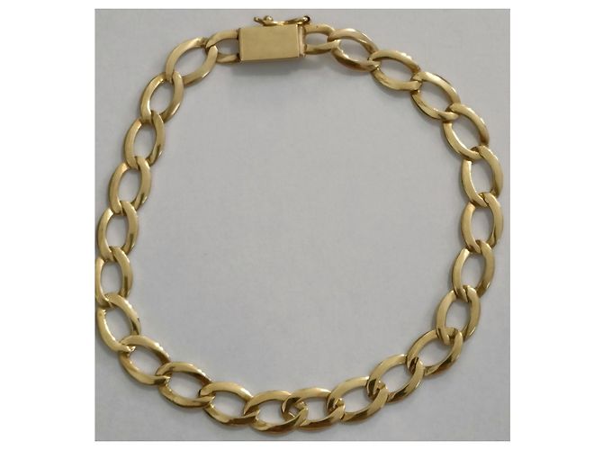 Autre Marque Bracciale a maglia in oro giallo 18 carati 750 - vista 4