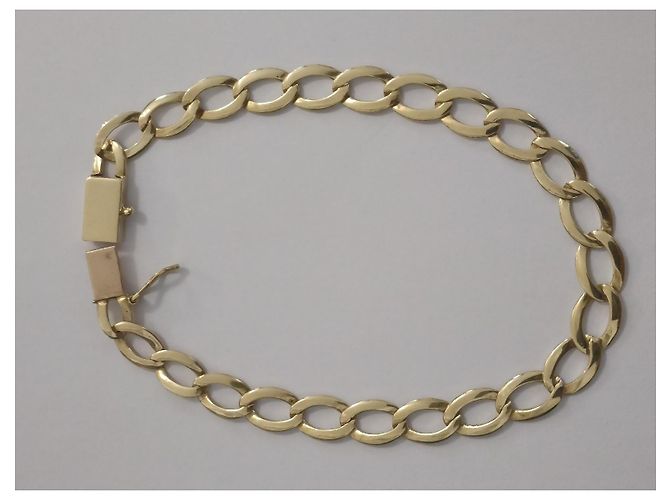 Autre Marque Bracciale a maglia in oro giallo 18 carati 750 - vista 6