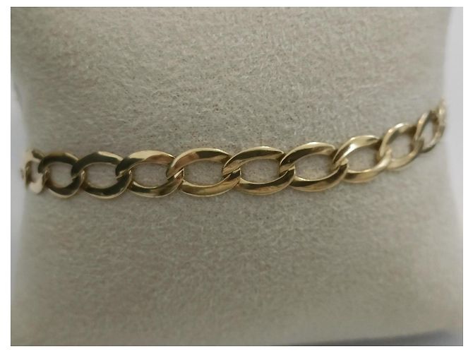 Autre Marque Bracciale a maglia in oro giallo 18 carati 750 - vista 8