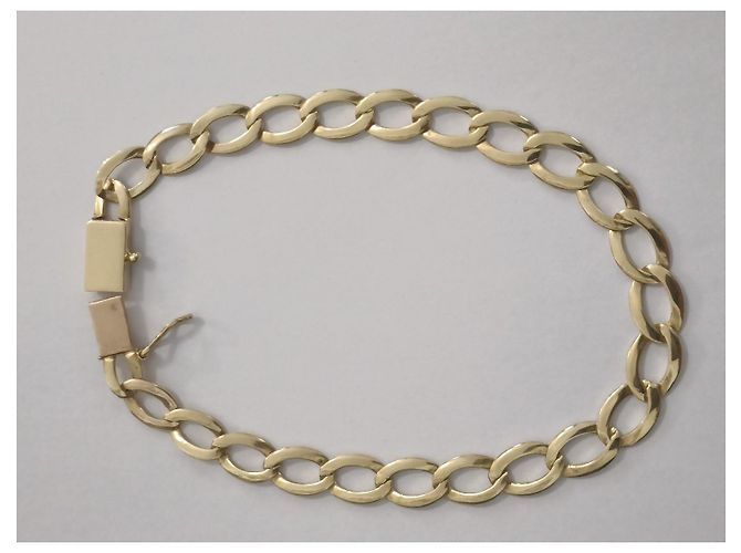 Autre Marque Bracciale a maglia in oro giallo 18 carati 750 - vista 9