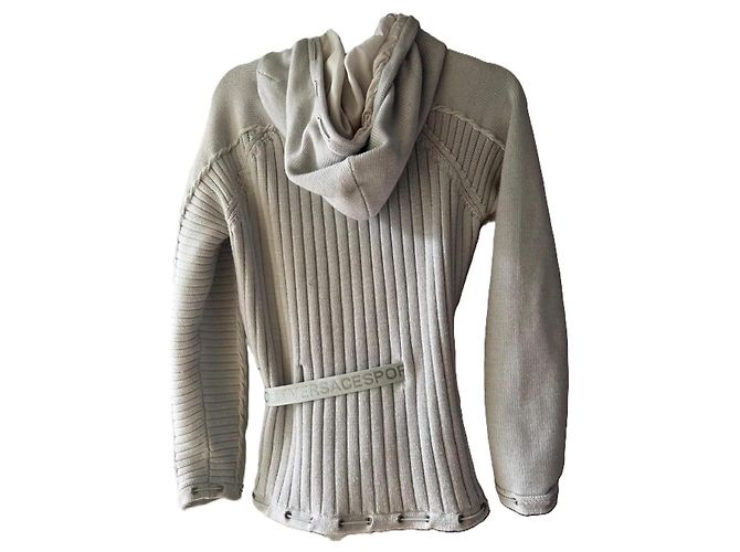 Versace Jersey de lana gris M - vista 2