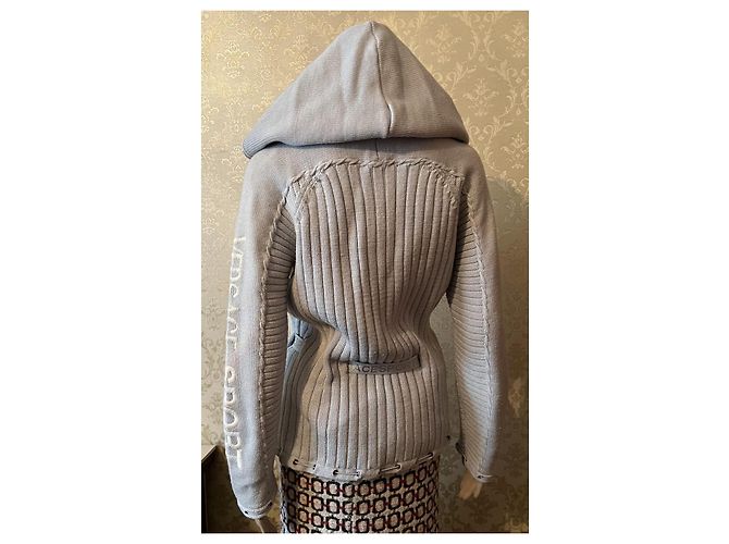 Versace Jersey de lana gris M - vista 5
