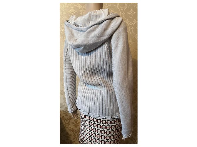 Versace Jersey de lana gris M - vista 6