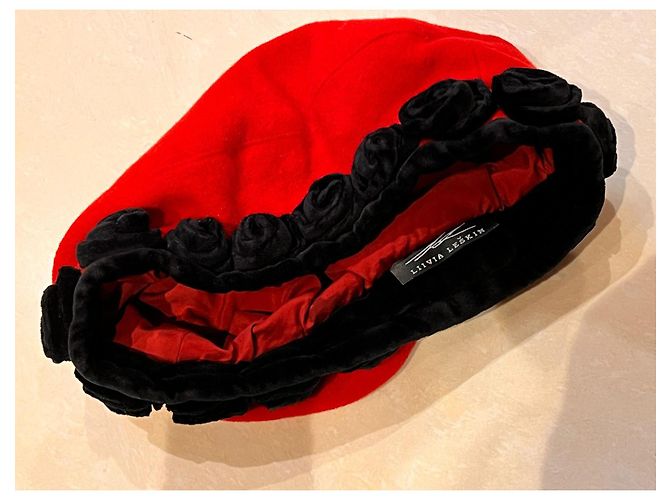 Autre Marque Liivia Leškin Hüte Mützen Handschuhe Rot - Ansicht 2