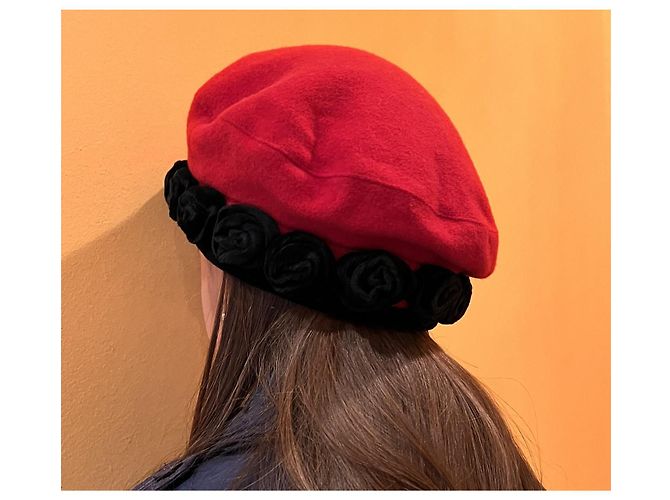 Autre Marque Liivia Leškin Hüte Mützen Handschuhe Rot - Ansicht 6