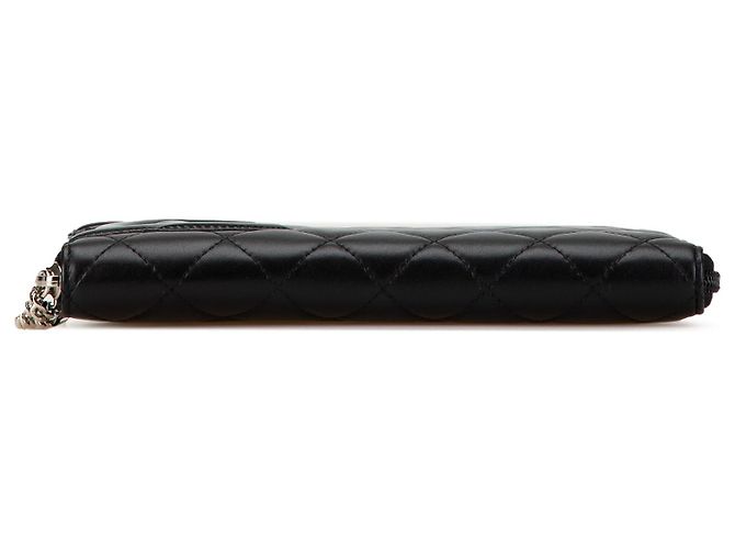 Cambon CHANEL Purses, wallets & cases T.  Leather Black - view 3