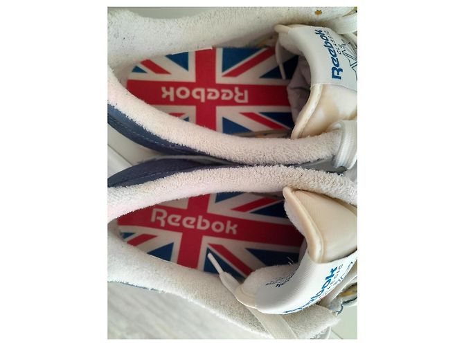 Reebok CL LEATHER CLEAN UJ Bleu - vue 10