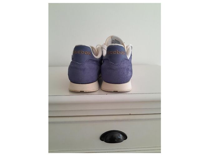 Reebok CL LEATHER CLEAN UJ Bleu - vue 2