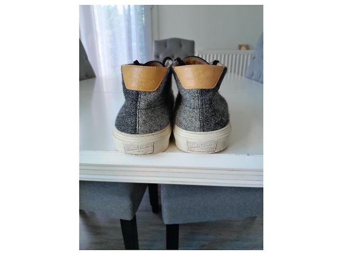 Louis Vuitton TROCADERO HIGHTOP Beige Anthrazitgrau - Ansicht 2