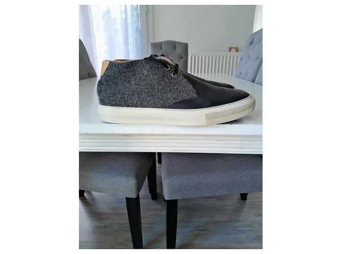 Louis Vuitton TROCADERO HIGHTOP Beige Anthrazitgrau - Ansicht 3