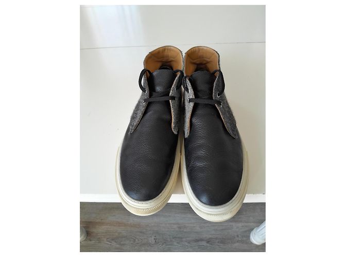 Louis Vuitton TROCADERO HIGHTOP Beige Anthrazitgrau - Ansicht 4