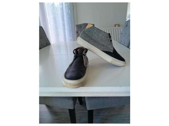 Louis Vuitton TROCADERO HIGHTOP Beige Anthrazitgrau - Ansicht 5