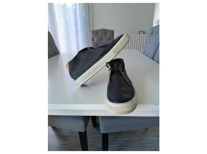 Louis Vuitton TROCADERO HIGHTOP Beige Anthrazitgrau - Ansicht 6
