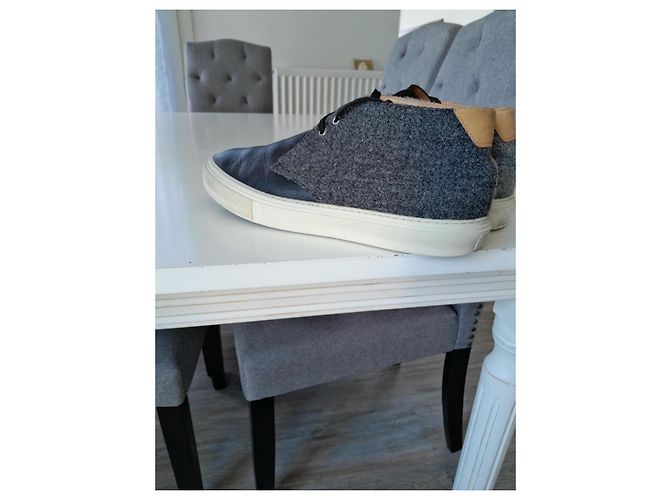 Louis Vuitton TROCADERO HIGHTOP Beige Anthrazitgrau - Ansicht 9