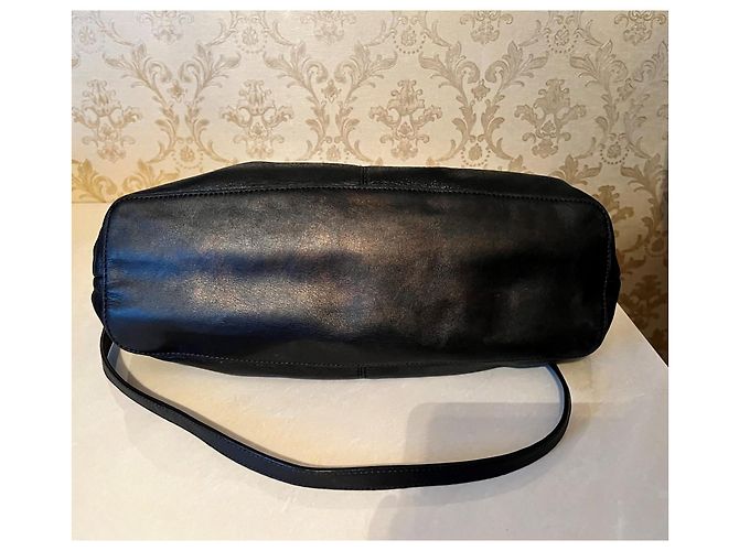 Borsa Red Valentino in pelle nera Nero - vista 10