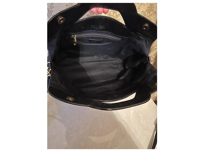 Borsa Red Valentino in pelle nera Nero - vista 11